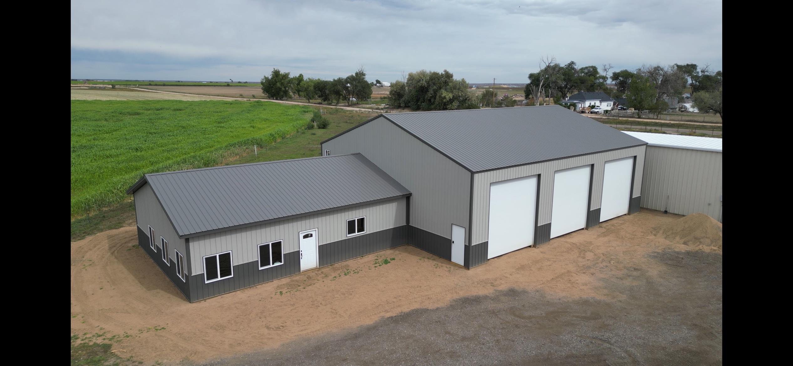 Shop with Attached Office Wing