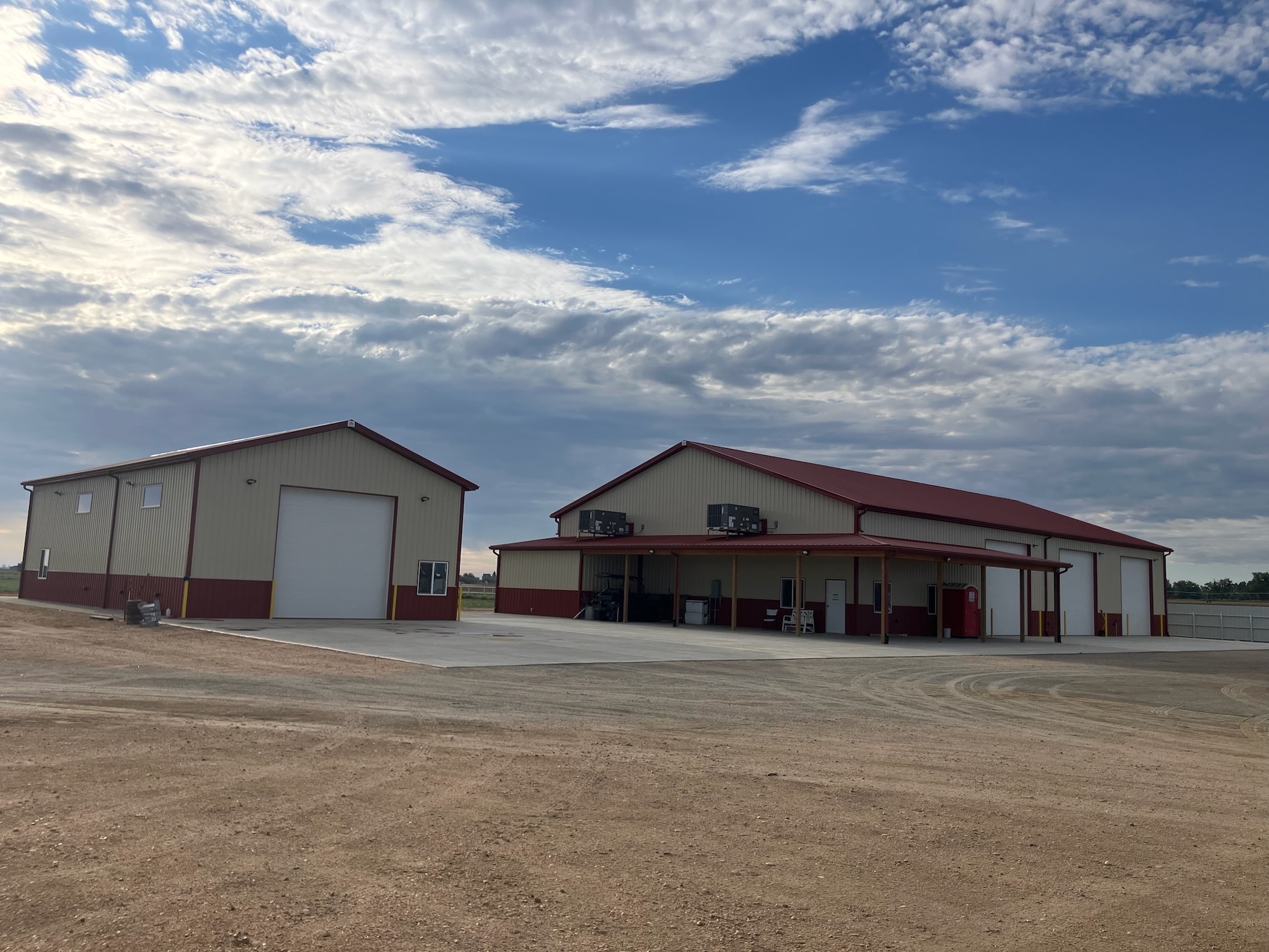 Shop Complex with Covered Patio