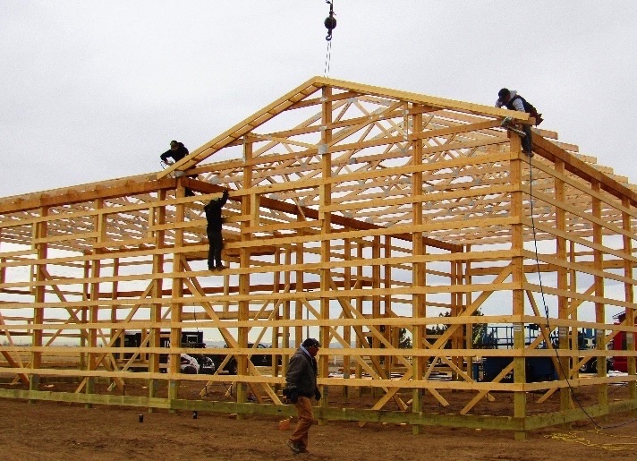 Truss Day on Site